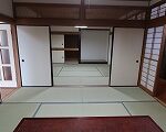 襖を開けると広々和室！(居間)